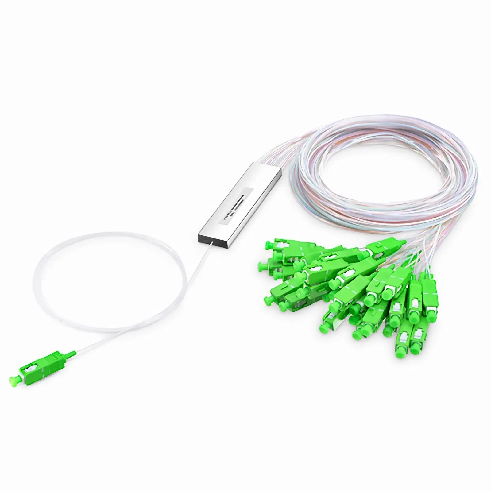 Unbalanced 1xN Mini Fiber Optic PLC Splitter