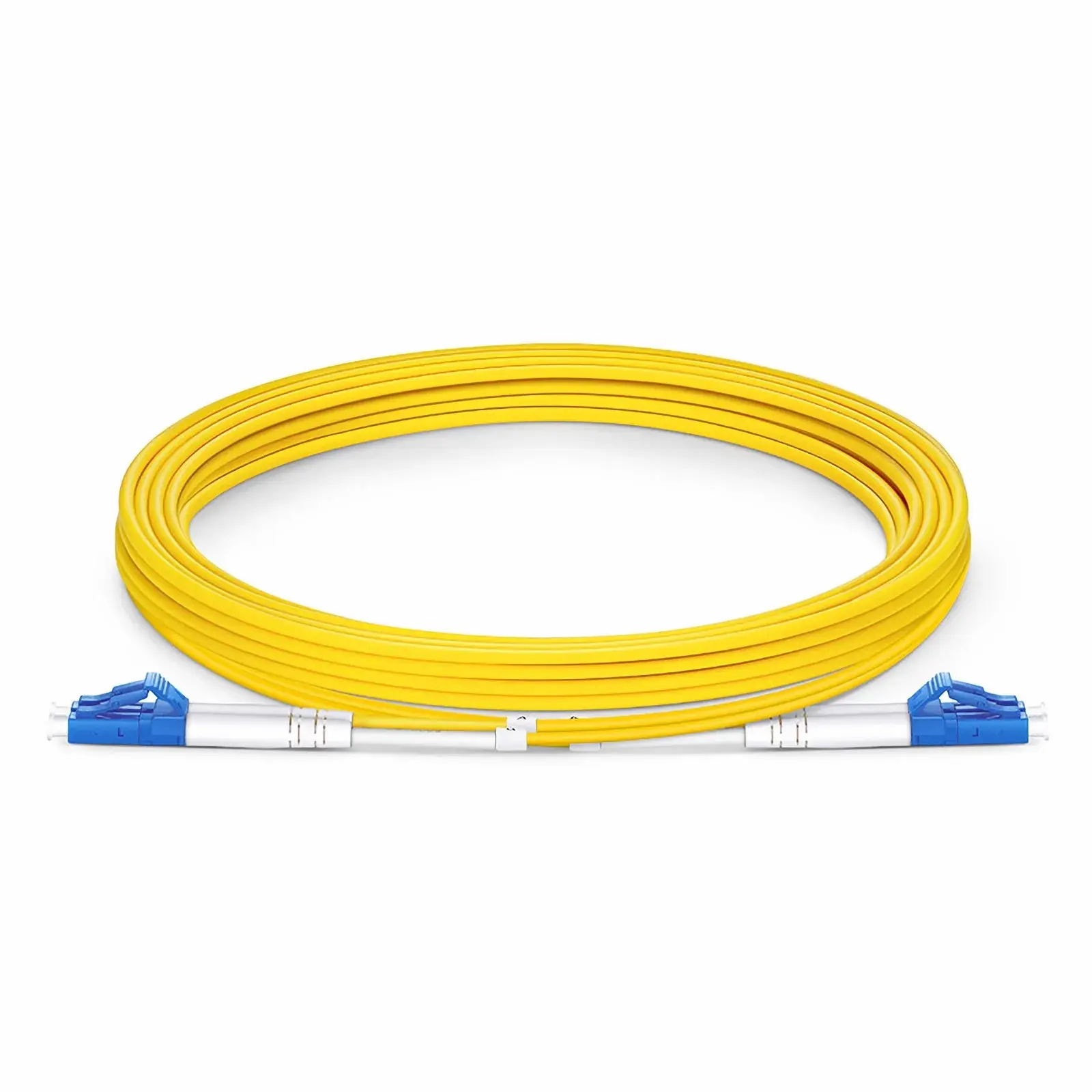 Fiber Patch Cord LC UPC to LC UPC DX Yellow