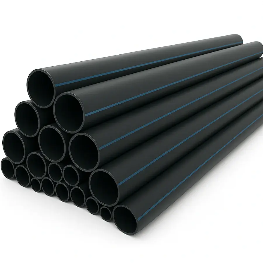HDPE Pressure Pipe | AWWA C906 | DR 19 | 111 PSI | PE4710