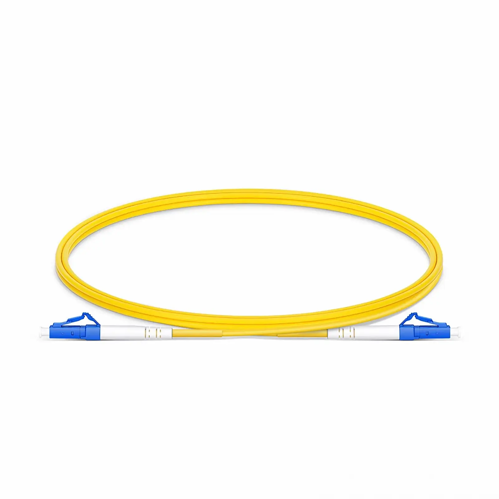 Fiber Patch Cord LC UPC to LC UPC SX Yellow