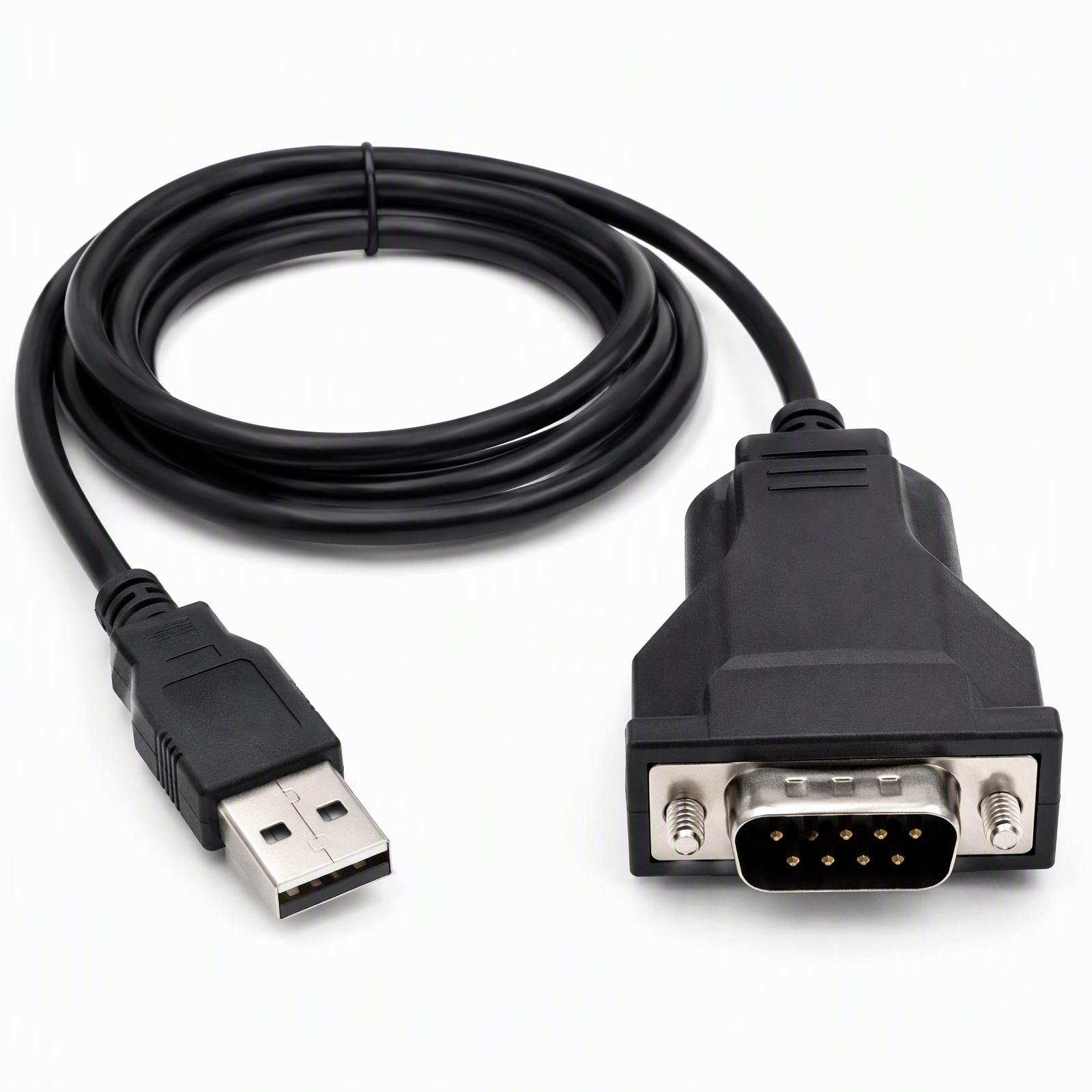 1m USB to Serial (DB9 Male) Converter Cable 1MUSBDB9AD