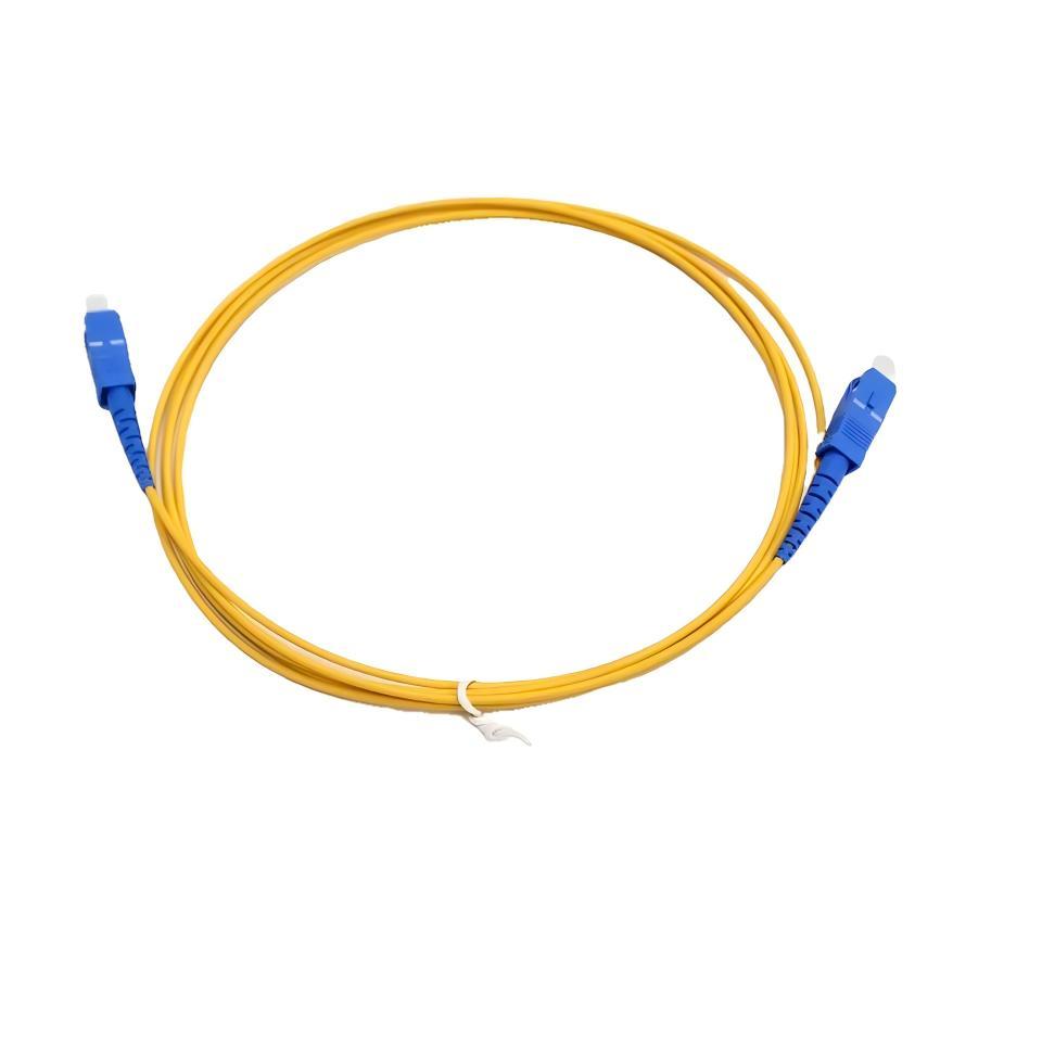 Fiber Patch Cord SC UPC to SC UPC SX Yellow